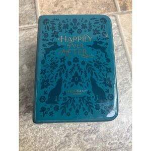 Fragrant Jewels Happily Ever After Teal‎ Book Candle Hidden Surprise